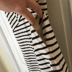 Striped Talbots Day Dress with Pockets